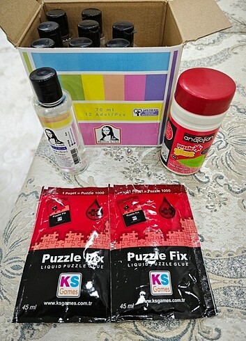 Puzzle yapıştırıcısı 