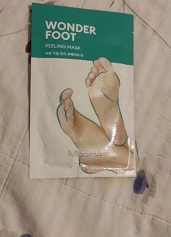Mıssha wonder foot soyulan ayak maskesi