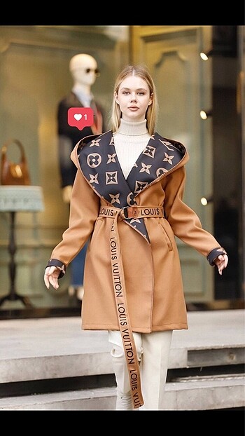 Louis Vuitton Louis Vuitton Model Kaşe Kaban