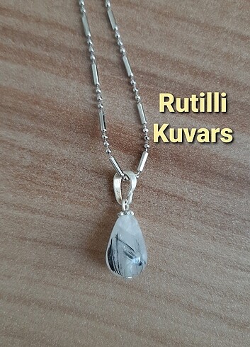 Rutilli Kuvars Kolye 