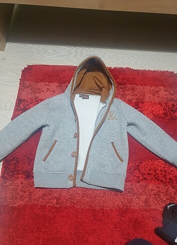 Louis vition marka polar kapsonlu hirka