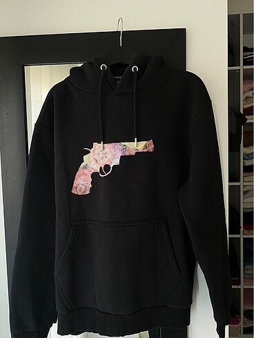 Kaşpşonlu sweat m beden oversize