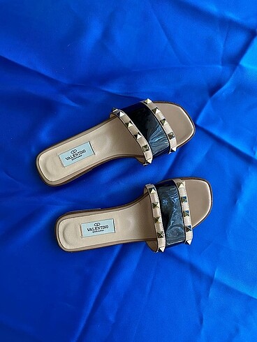 Valentino Deri Rockstud Terlik
