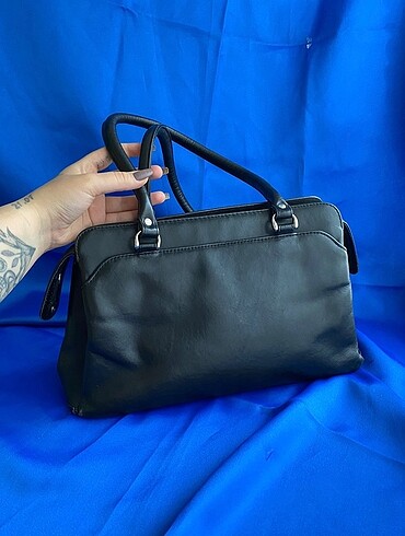 Gerçek Deri Vintage Y2K Çanta - Görsel 4