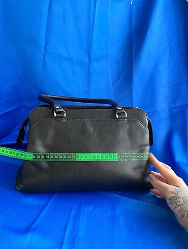 Gerçek Deri Vintage Y2K Çanta - Görsel 7