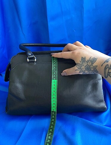 Gerçek Deri Vintage Y2K Çanta - Görsel 8