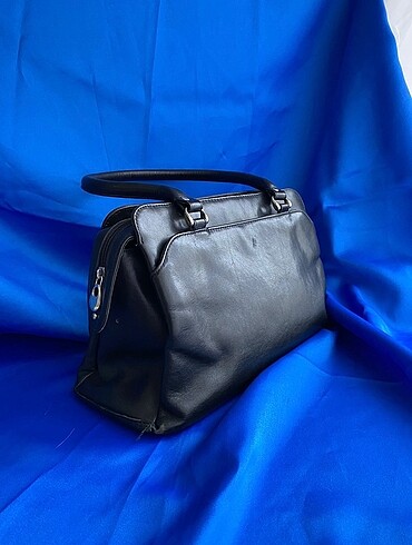 Gerçek Deri Vintage Y2K Çanta - Görsel 6