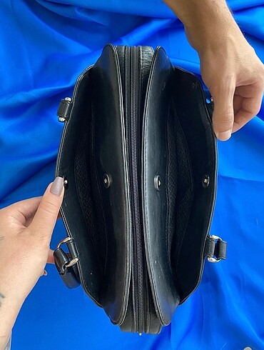 Gerçek Deri Vintage Y2K Çanta - Görsel 12