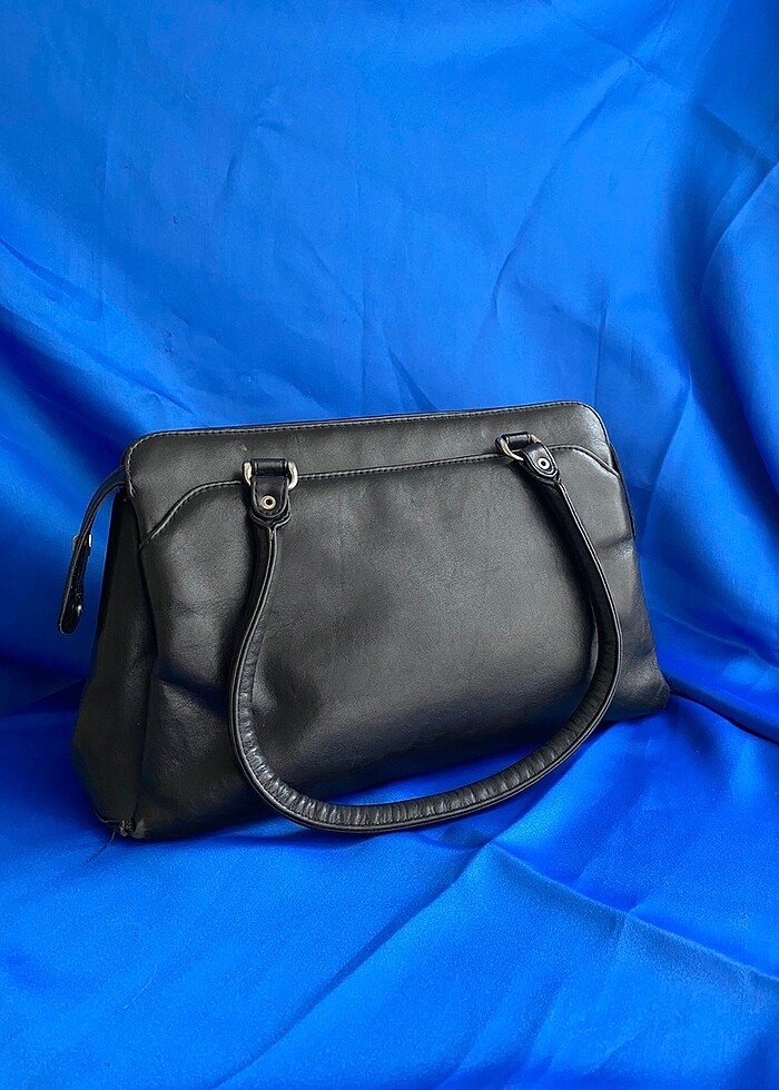 Gerçek Deri Vintage Y2K Çanta - Görsel 3