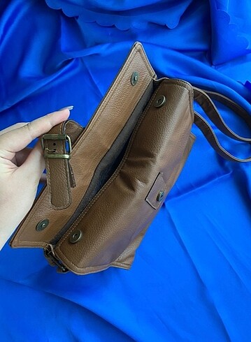 Gerçek Deri Vintage Y2K Çanta - Görsel 8