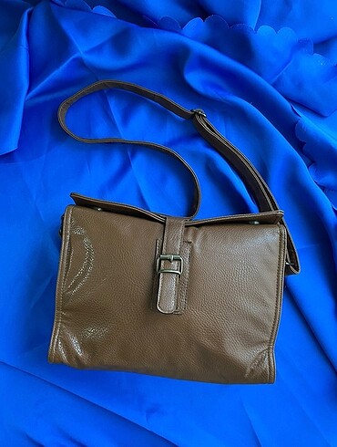 Gerçek Deri Vintage Y2K Çanta - Görsel 7