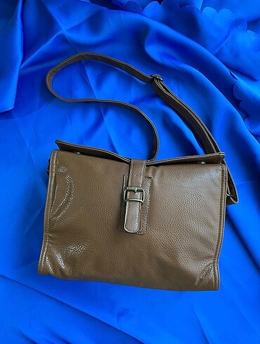 Gerçek Deri Vintage Y2K Çanta - Görsel 6