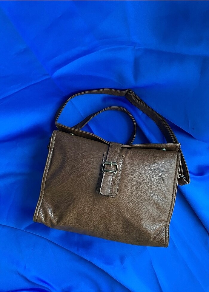 Gerçek Deri Vintage Y2K Çanta - Görsel 5