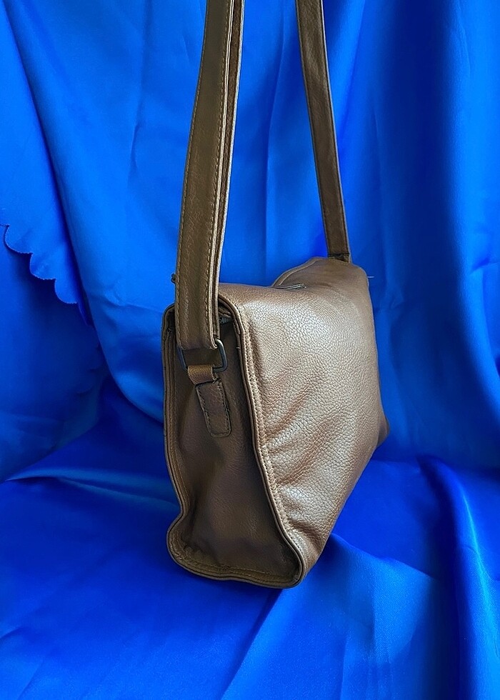 Gerçek Deri Vintage Y2K Çanta - Görsel 4