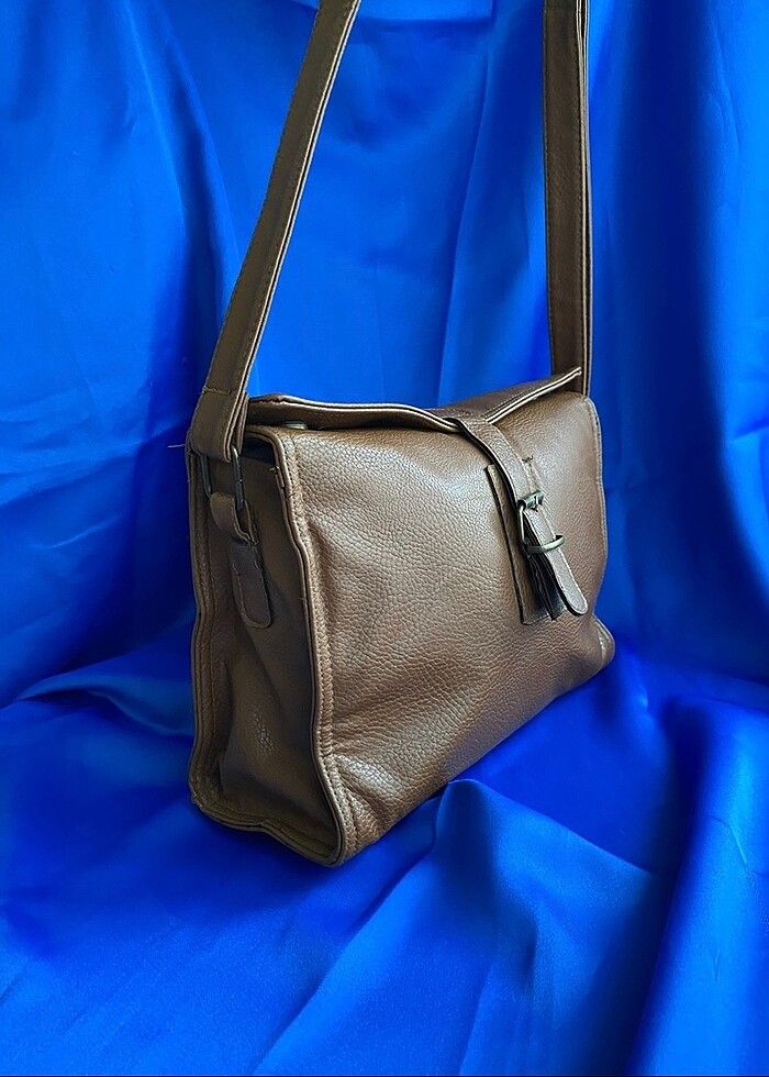 Gerçek Deri Vintage Y2K Çanta - Görsel 3