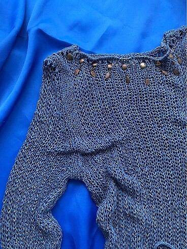 Y2K Örgü Triko Kazak - Görsel 5
