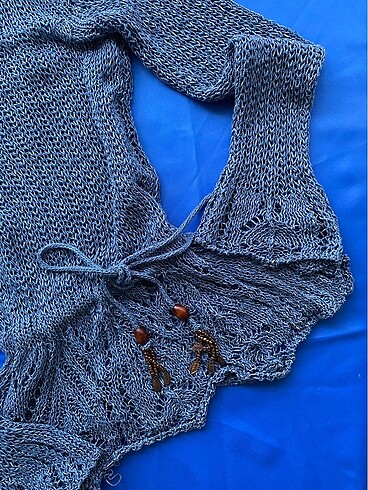 Y2K Örgü Triko Kazak - Görsel 6