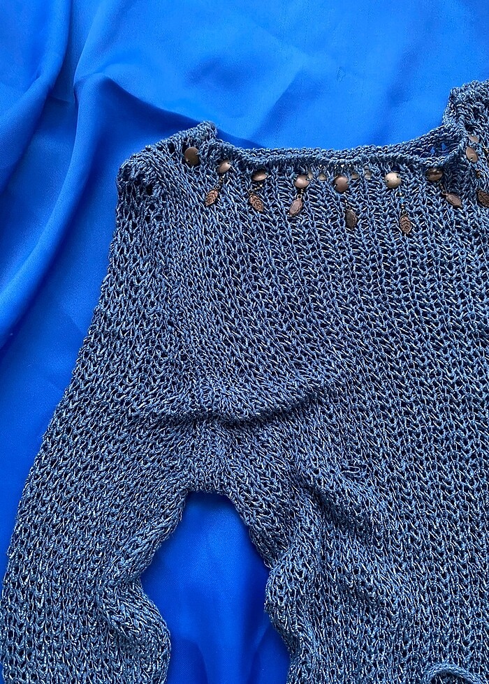 Y2K Örgü Triko Kazak - Görsel 5