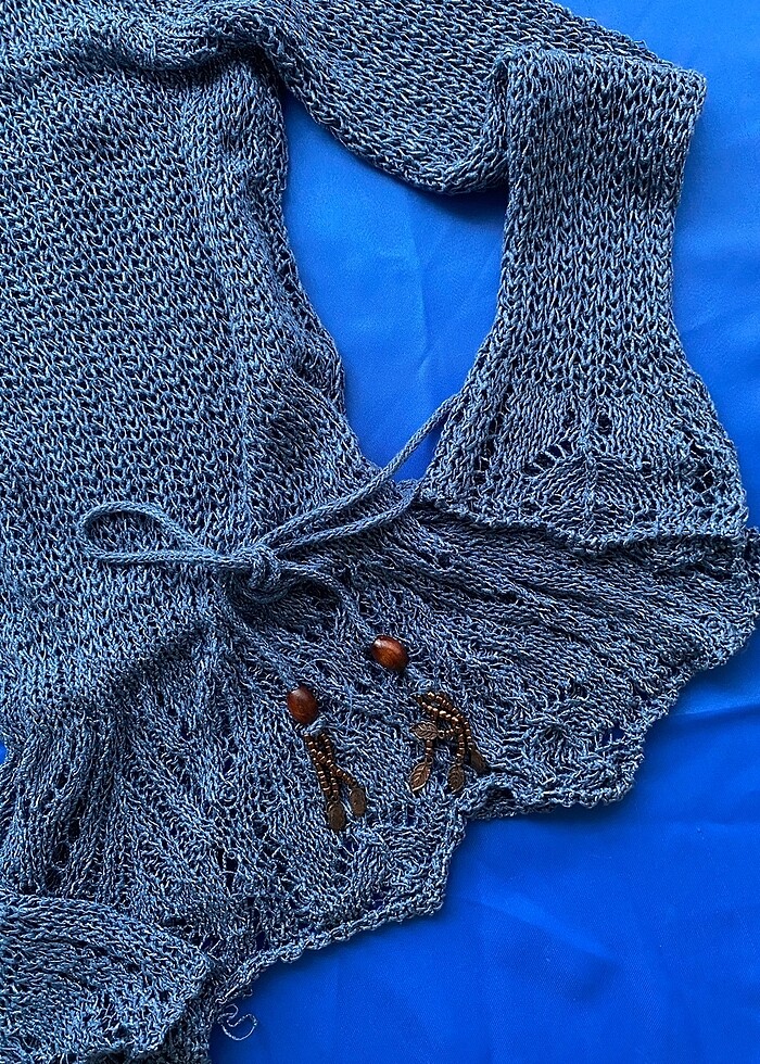 Y2K Örgü Triko Kazak - Görsel 2