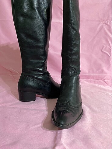 Deri Kovboy Çizmesi - Görsel 9