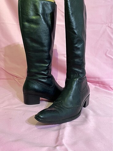 Deri Kovboy Çizmesi - Görsel 11