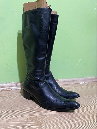 Deri Kovboy Çizmesi - Görsel 17