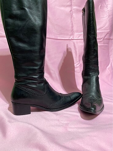Deri Kovboy Çizmesi - Görsel 19