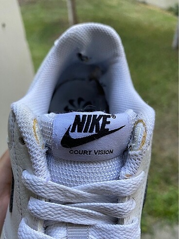 Nike Court Vision White Black - Görsel 7