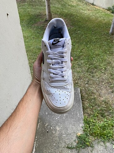 Nike Court Vision White Black - Görsel 6