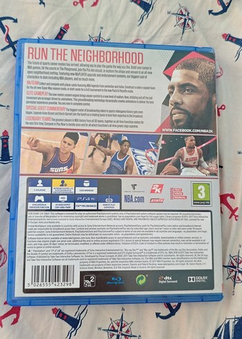 Beden Renk NBA 2K18 PS4 Basketbol Oyunu