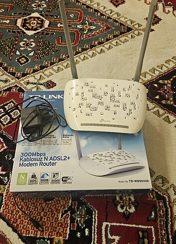 TP- LINK TD-W8961ND Modem 300 mbps Adsl2