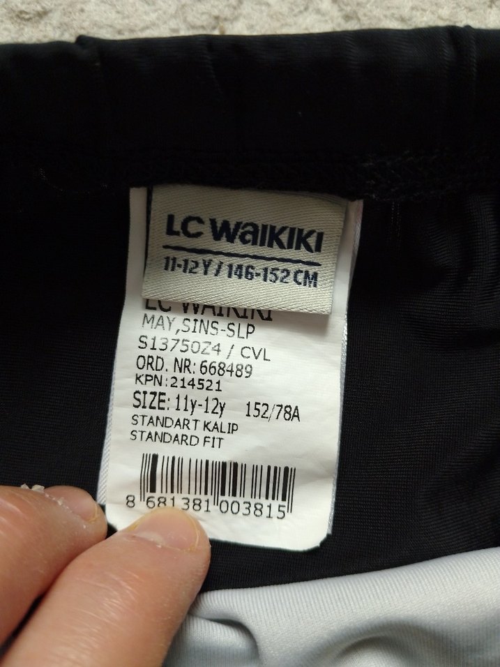 LCW Siyah Erkek Çocuk slip mayo - Görsel 3