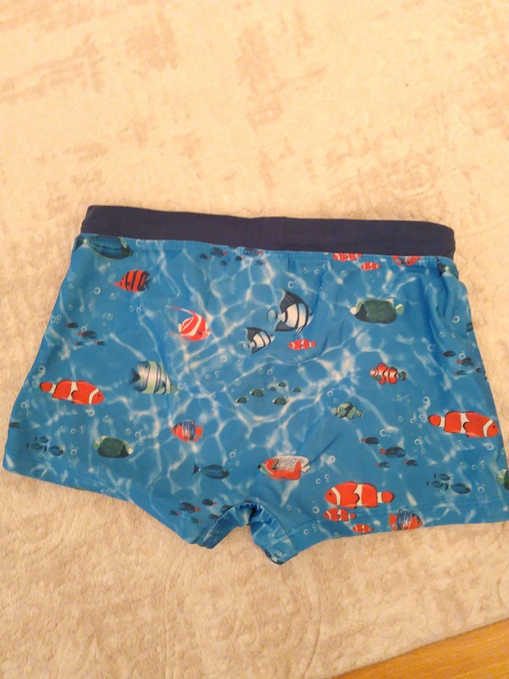 Renkli Balık Baskılı Erkek Çocuk Mayo - Görsel 3