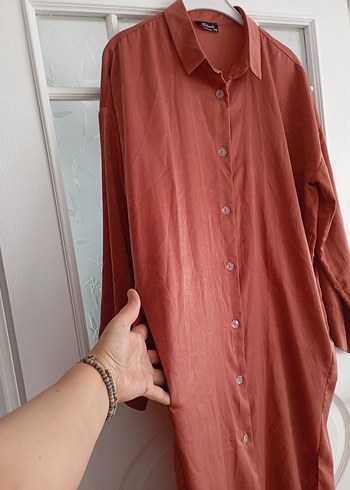 Uzun Kesim Rahat Kadın Tunik - Görsel 4