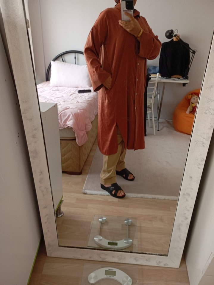 Uzun Kesim Rahat Kadın Tunik - Görsel 3