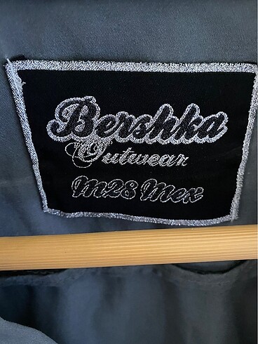 m Beden Orijinal Bershka kadın mont