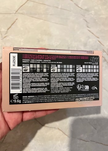 Maybelline Blushed Nudes Far Paleti - Görsel 5