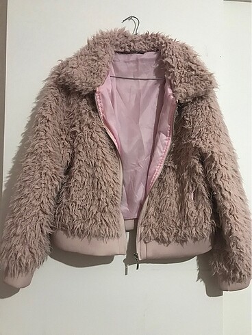 Peluş mont