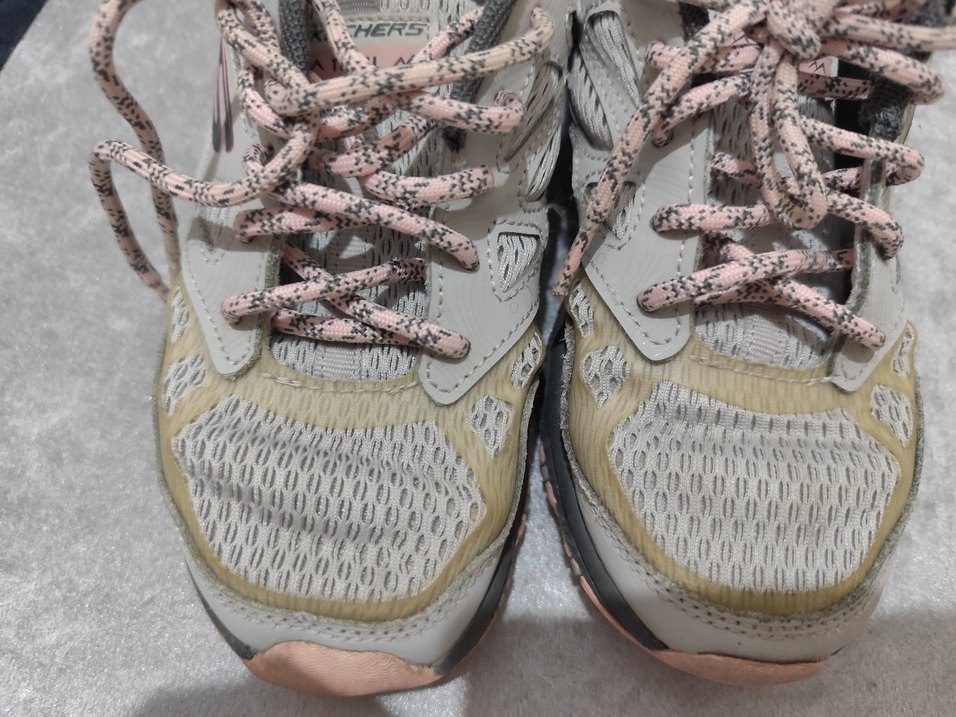 Gri Bağcıklı Kadın Spor Ayakkabı dar kalıp - Görsel 5