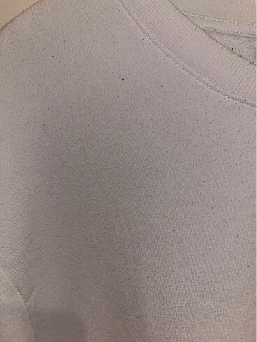 Hm beyaz sweat l beden - Görsel 7