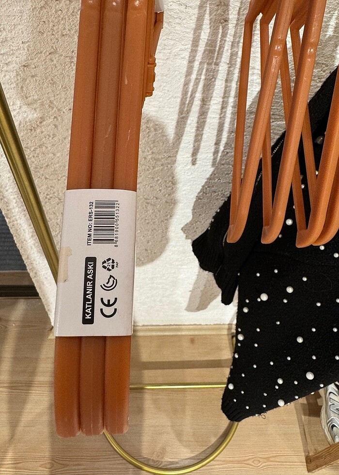 Katlanabilir askı 1 paket 3 adet - Görsel 5