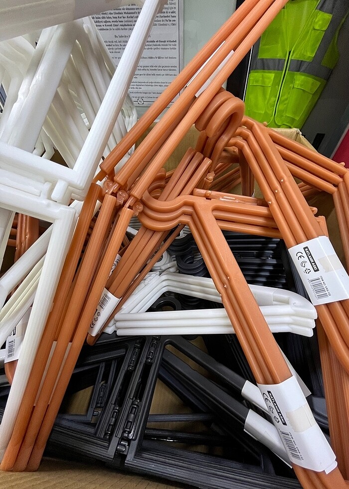 Katlanabilir askı 1 paket 3 adet - Görsel 2