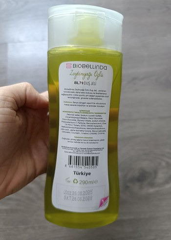 Diğer Biobellinda Zeytinyağı Özlü Duş Jeli
