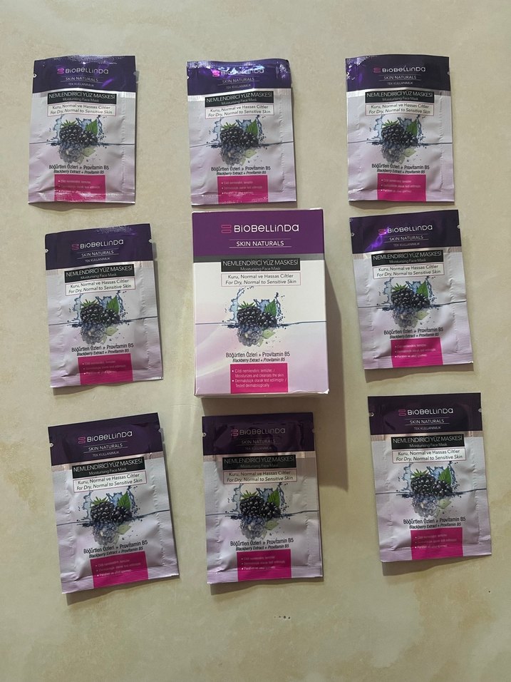 Biobellinda Nemlendirici Yüz Maskesi - Görsel 2