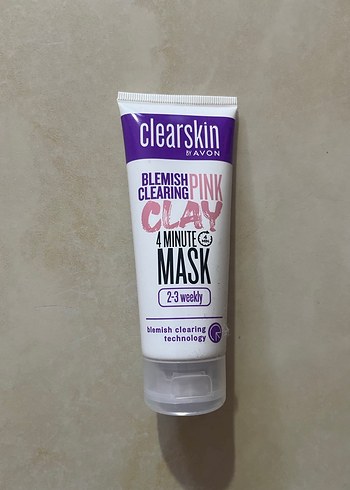 Avon Clearskin 4 Dakika Pembe Kil Maskesi - Görsel 2