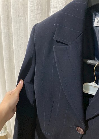 38 Beden lacivert Renk Lacivert kadın vücuda oturan blazer