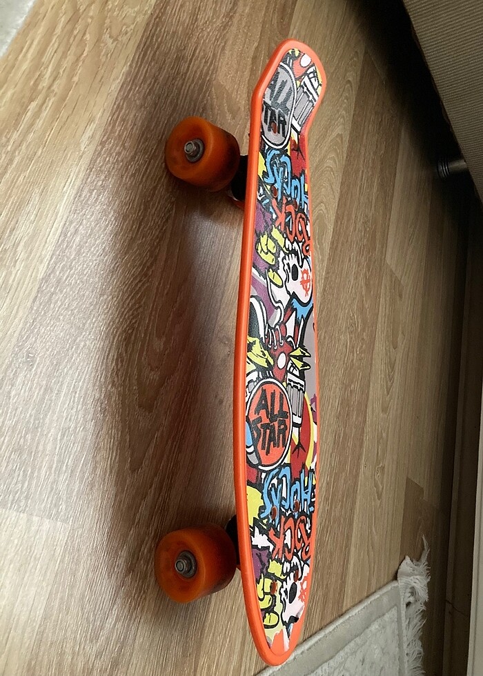 penny board ışıklı ve desenli kaykay - Görsel 2