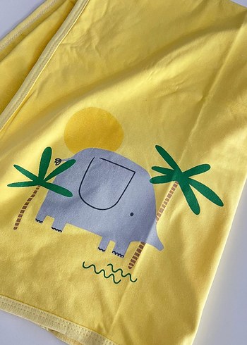 Fil Desenli Çocuk Battaniyesi - Görsel 2