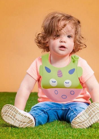 babyJem Renkli Silikon Mama Önlüğü - Görsel 5