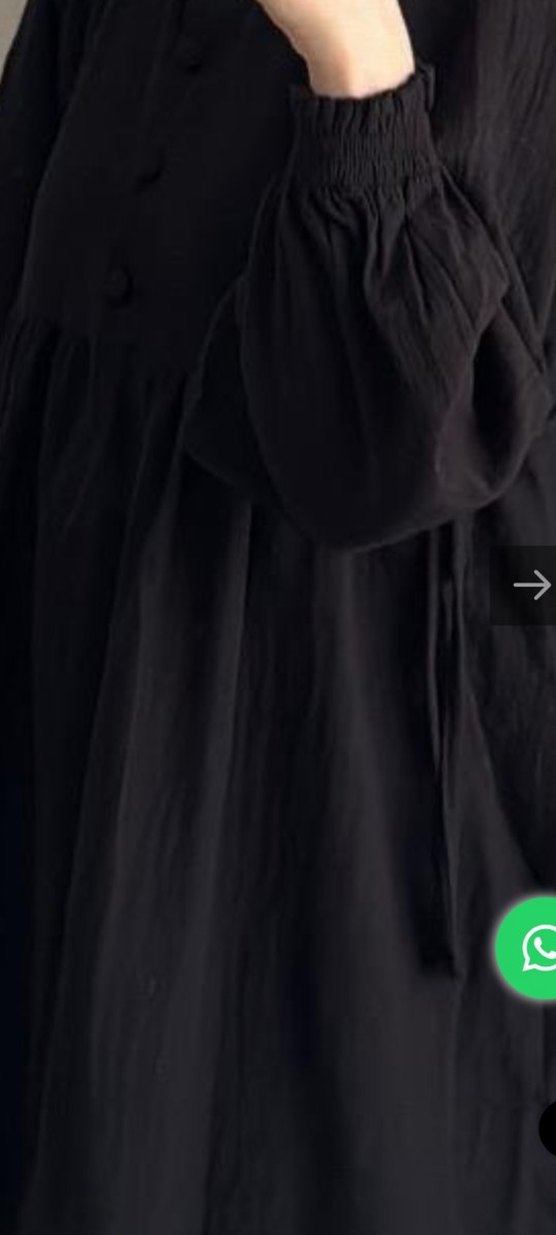 müslin elbise - Görsel 5